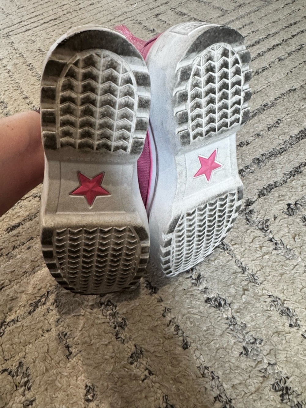 Converse Kids Girls Platform Lugged Pink Size 2.5 VGUC - Picture 5 of 6
